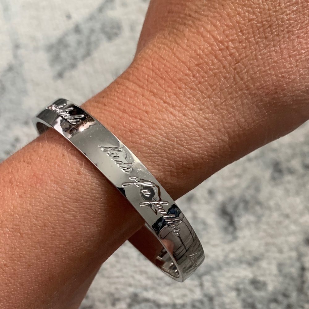 Kate Spade Shiny Silver Bracelet